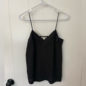 NWT H&M black elegant spaghetti strap top